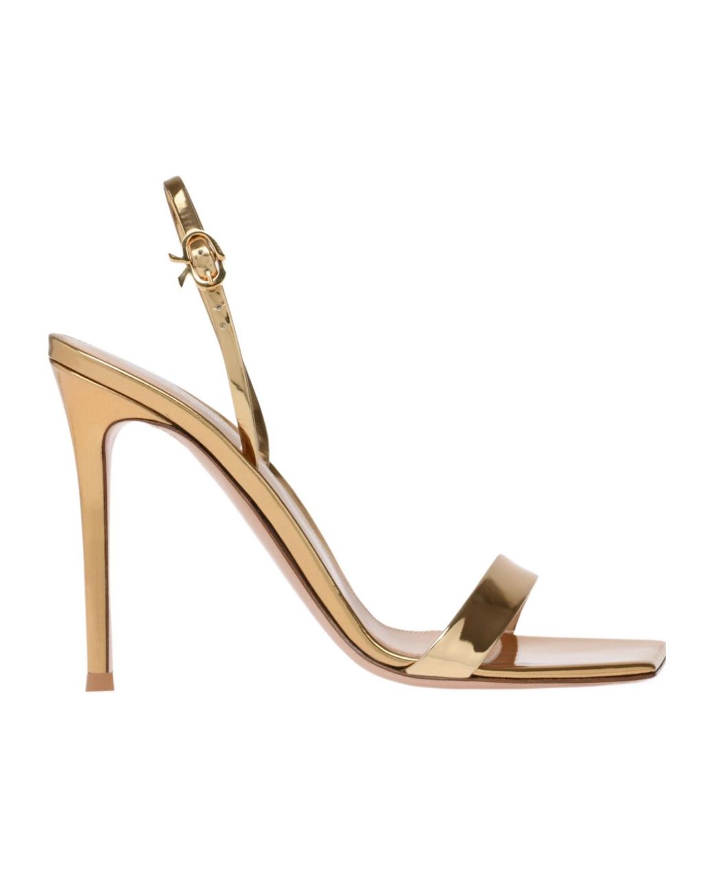 Gianvito Rossi Metallic Ribbon 105Mm Stiletto Sandal