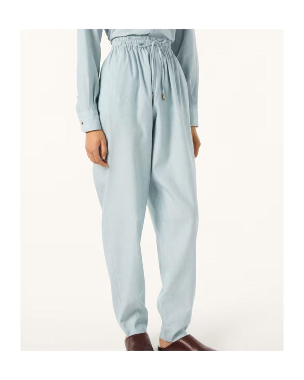 Loro Piana Blue Millard Pants