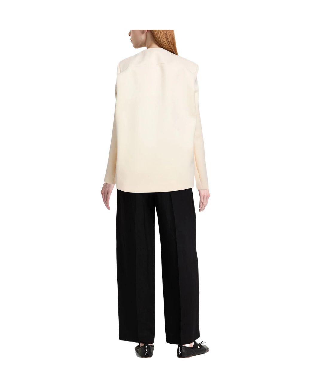 Sportmax Natural Solid Color Jackets