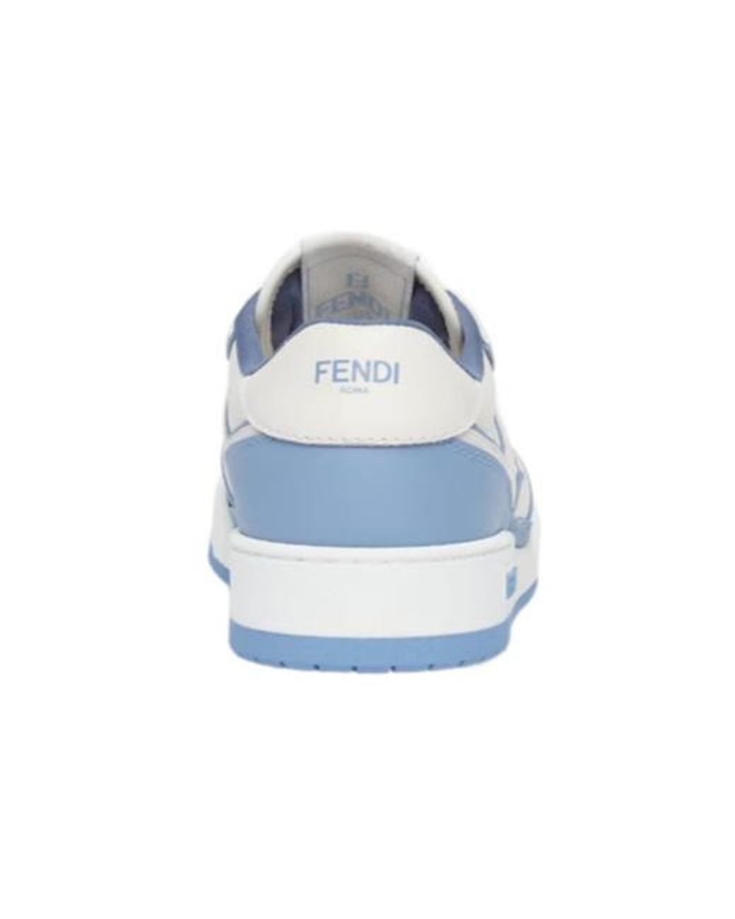 Fendi Blue Match Low-Top Sneakers