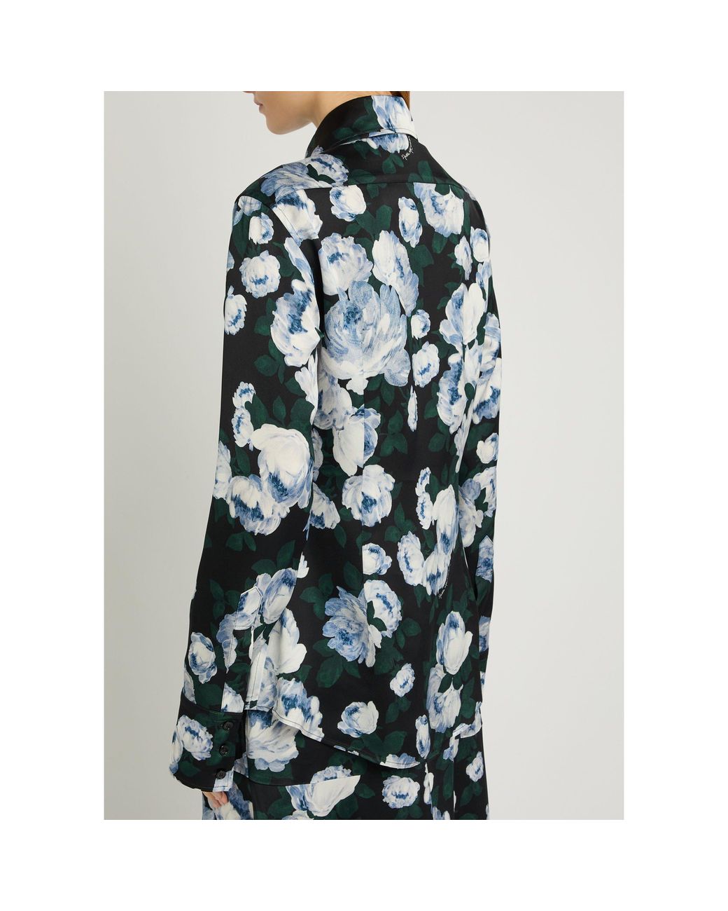 Stella McCartney Green Satin Shirt