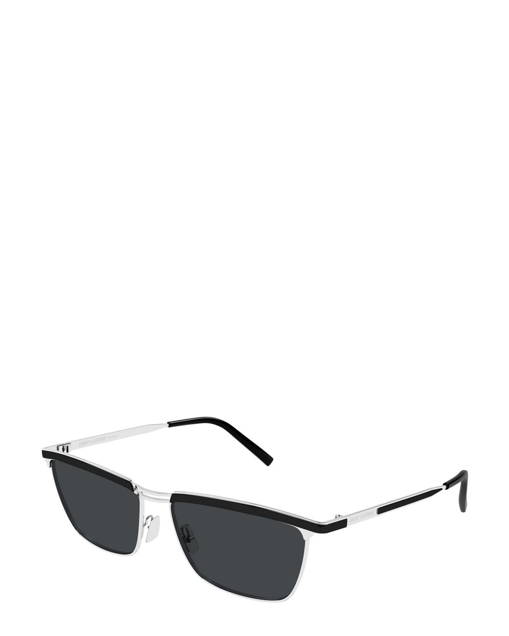 Saint Laurent White Full Frame Sunglasses for men