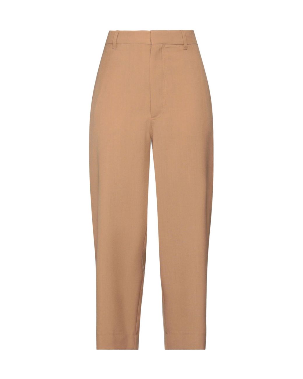 Marni Natural Lightweight Wool Trousers