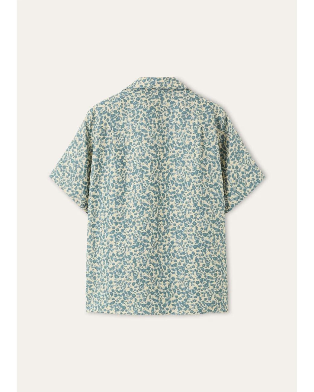 Loro Piana Green Printed Shirt