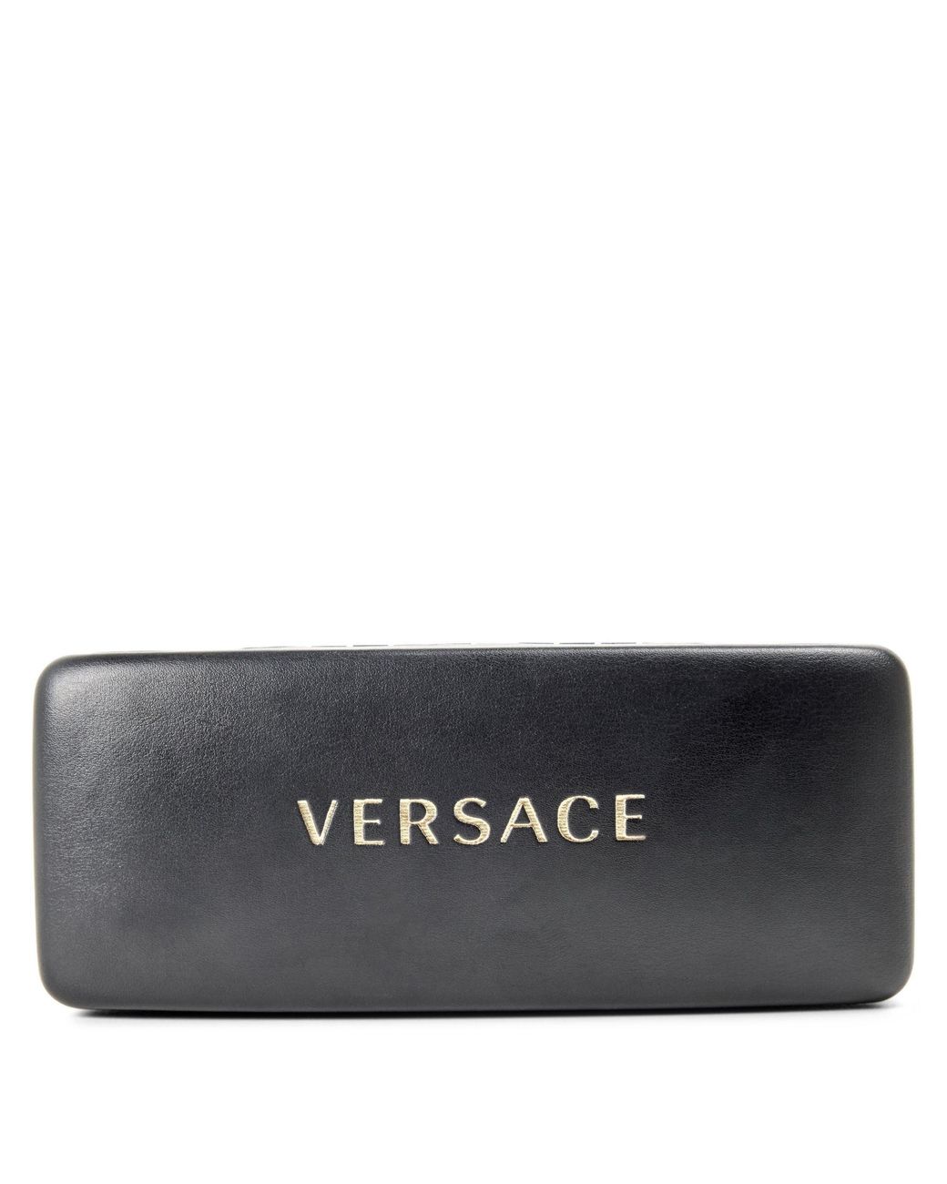 Versace White Narrow-Frame Double-Layer Design Sunglasses for men