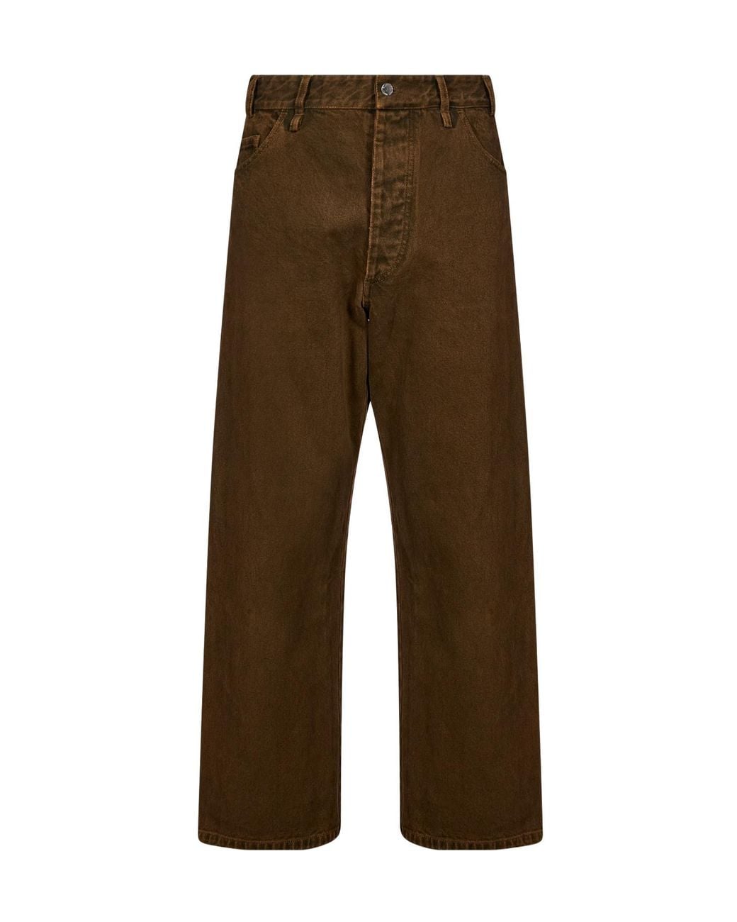 Song For The Mute Brown Straight-Leg Jeans for men