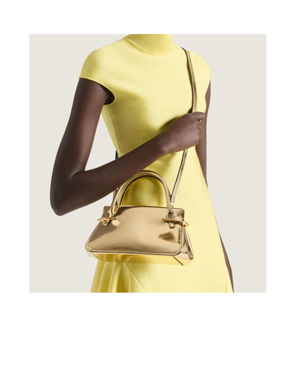 Givenchy Metallic Mini Pinch Bag