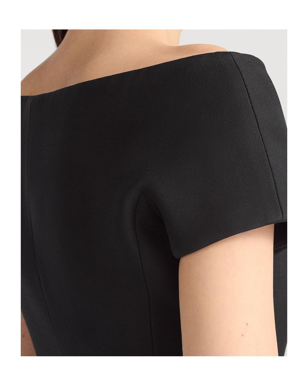 Dior Black Off-The-Shoulder Jacket