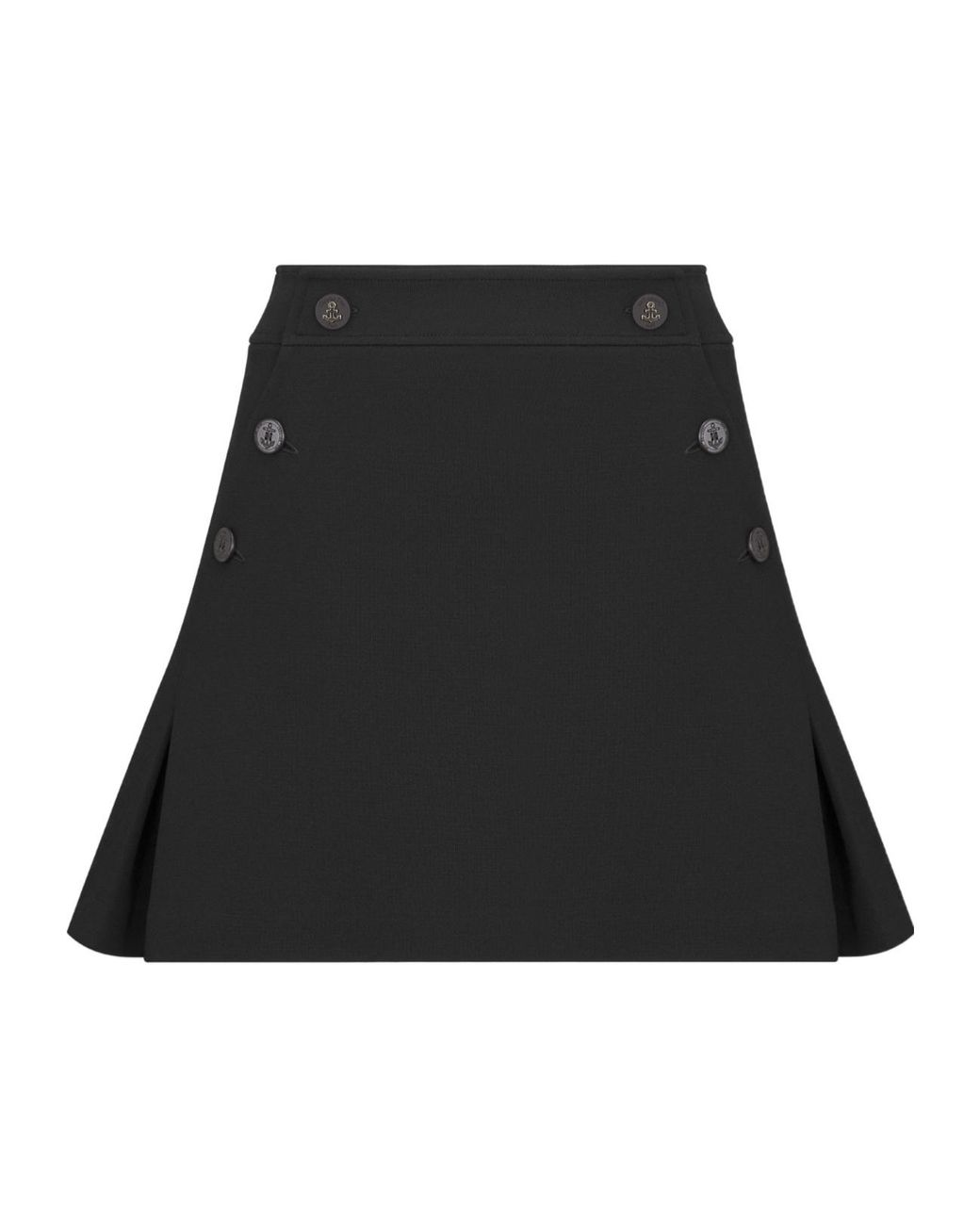 Dior Black Sailor Miniskirt