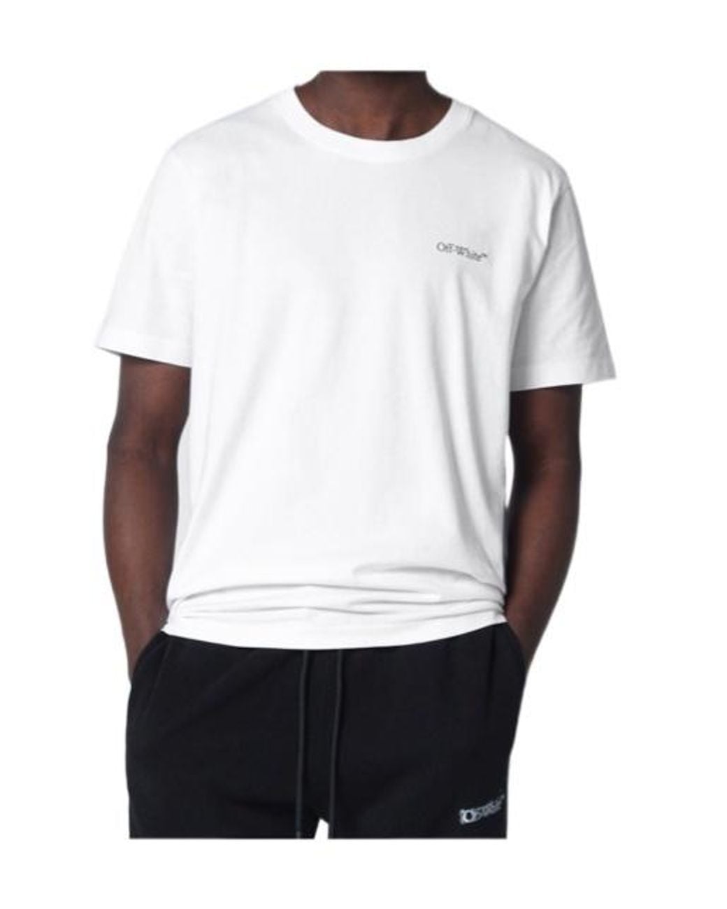 Off-White c/o Virgil Abloh White Cloud Arrow Crewneck T-Shirt for men