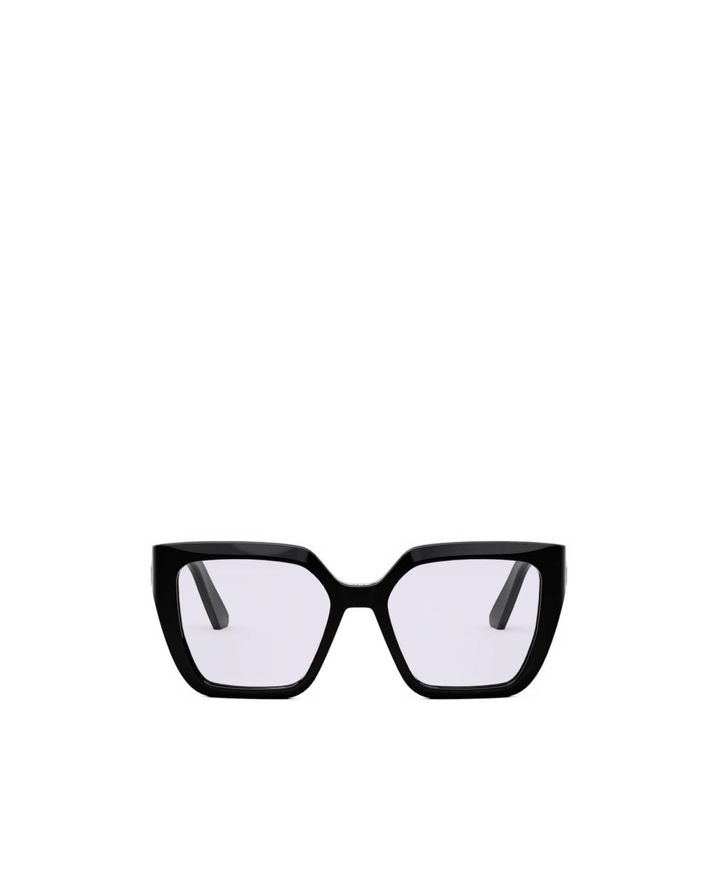 Dior White Eyewear Square Frame Glasses for men