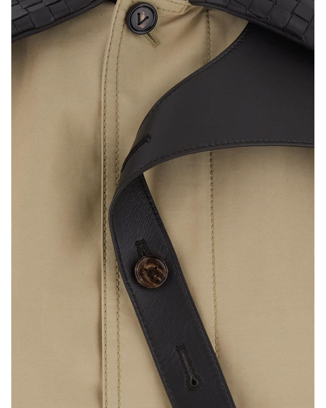 Bottega Veneta Green Relaxed Fit Lightweight Jacket