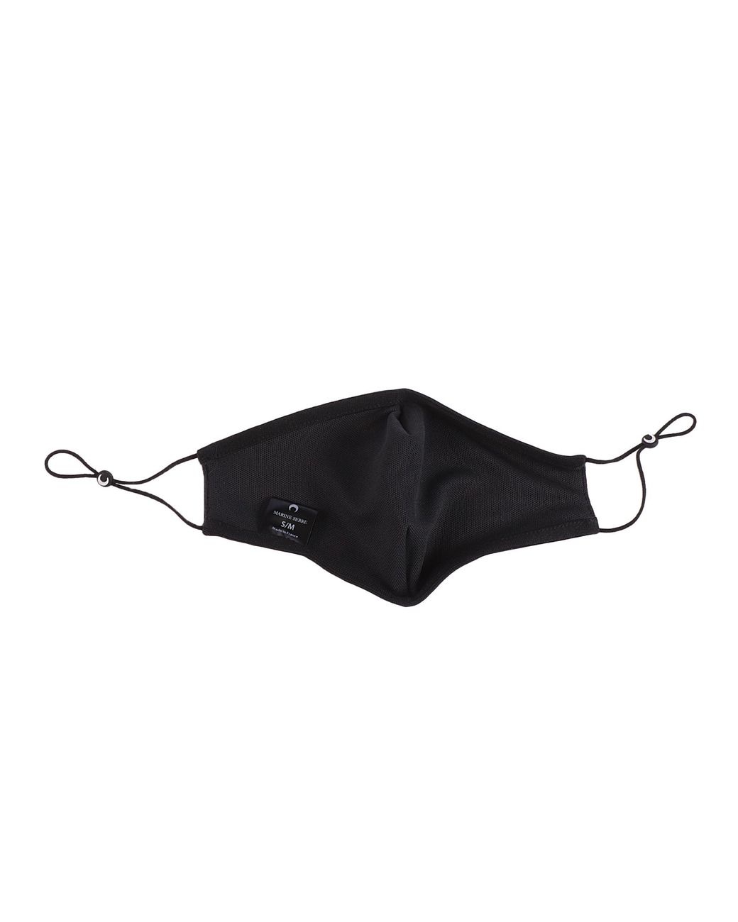 MARINE SERRE White Crescent Moon-Print Face Mask
