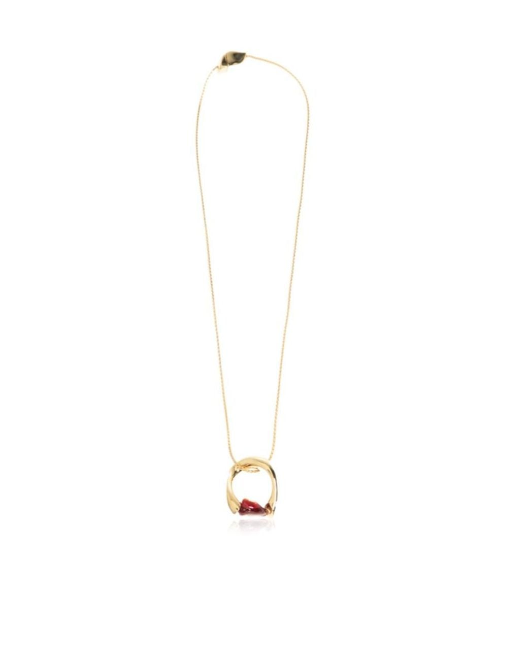 Bottega Veneta White Openwork Necklace