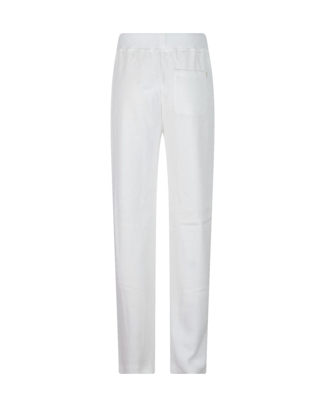 Dondup White Straight Leg Trousers