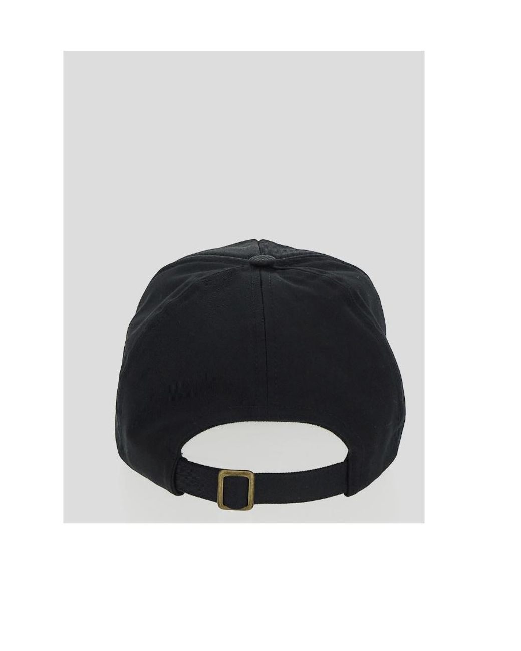 Vivienne Westwood Black Logo-Embroidered Cotton Cap
