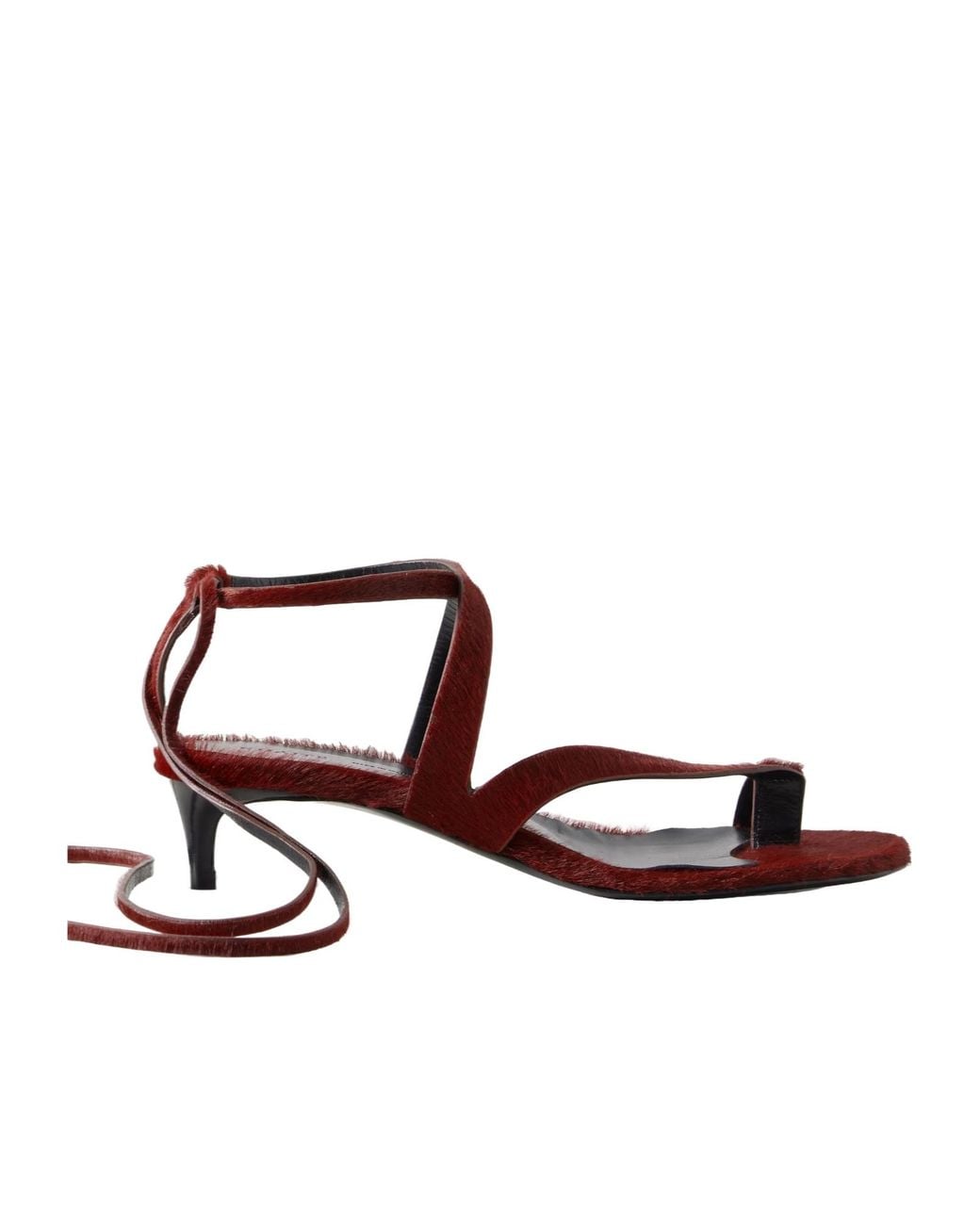 Khaite Brown 35Mm Aimee Heeled Sandals