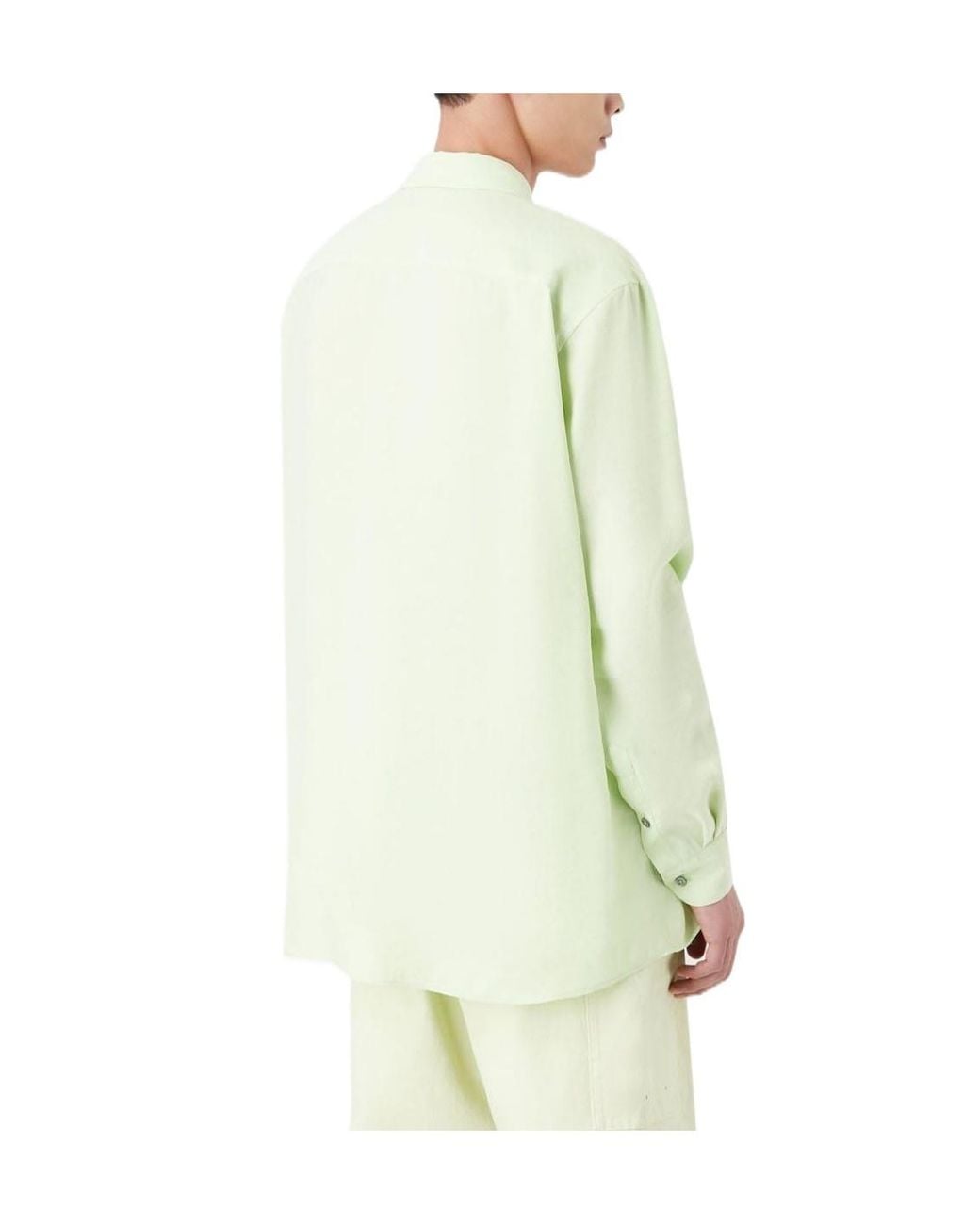 Emporio Armani Green Light Mint Longsleeve Shirt for men