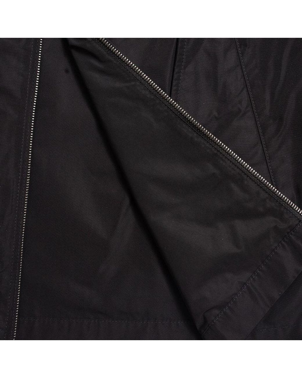 Burberry Black Letter Graphic Appliqué Harrington Jacket for men