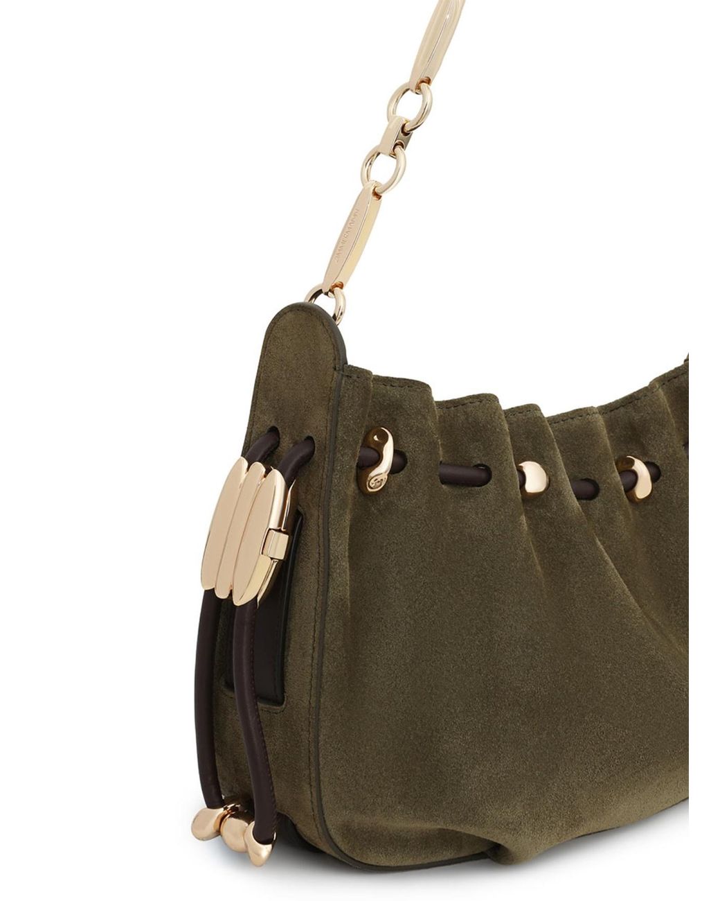 Zimmermann Brown Halcyon Chain Clutch Bag