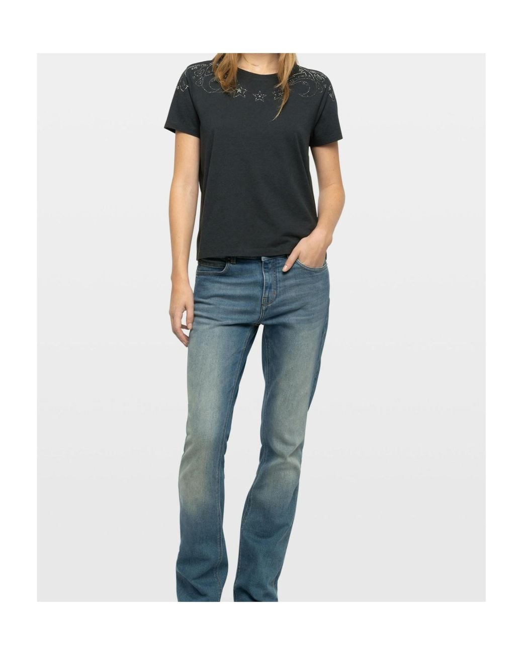 Zadig & Voltaire Black Alys T-Shirt