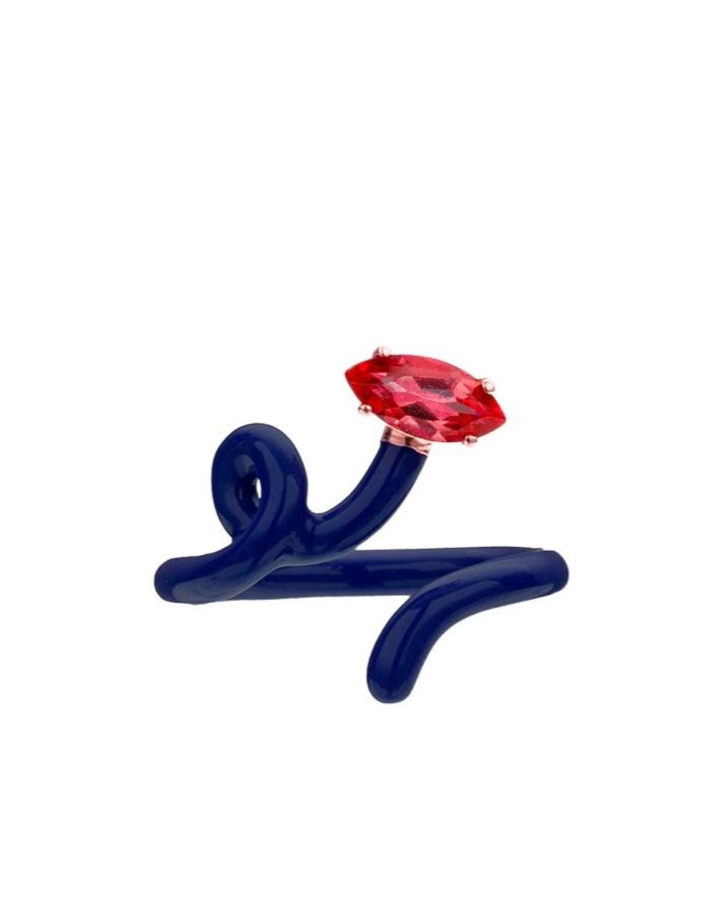 Bea Bongiasca Blue Baby Vine Ring