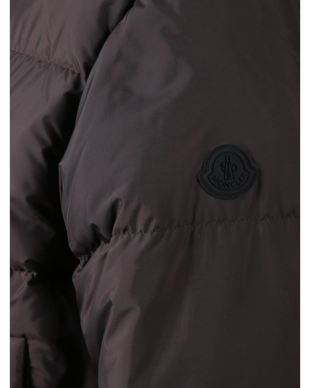Moncler Black Erterle Zip-Up Puffer Jacket for men