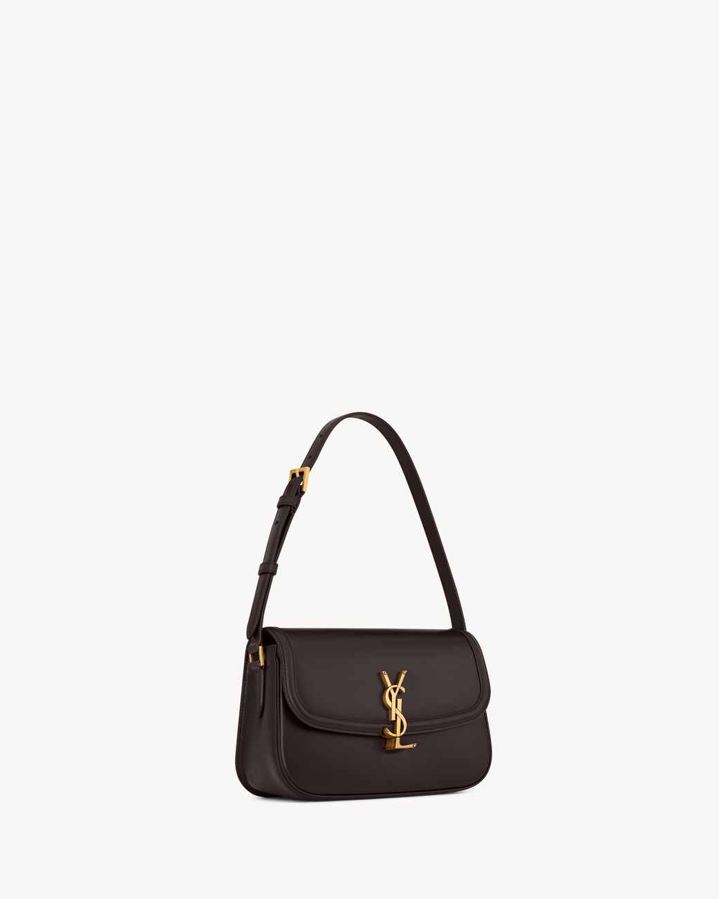 Saint Laurent Black Solferino Medium Shoulder Bag
