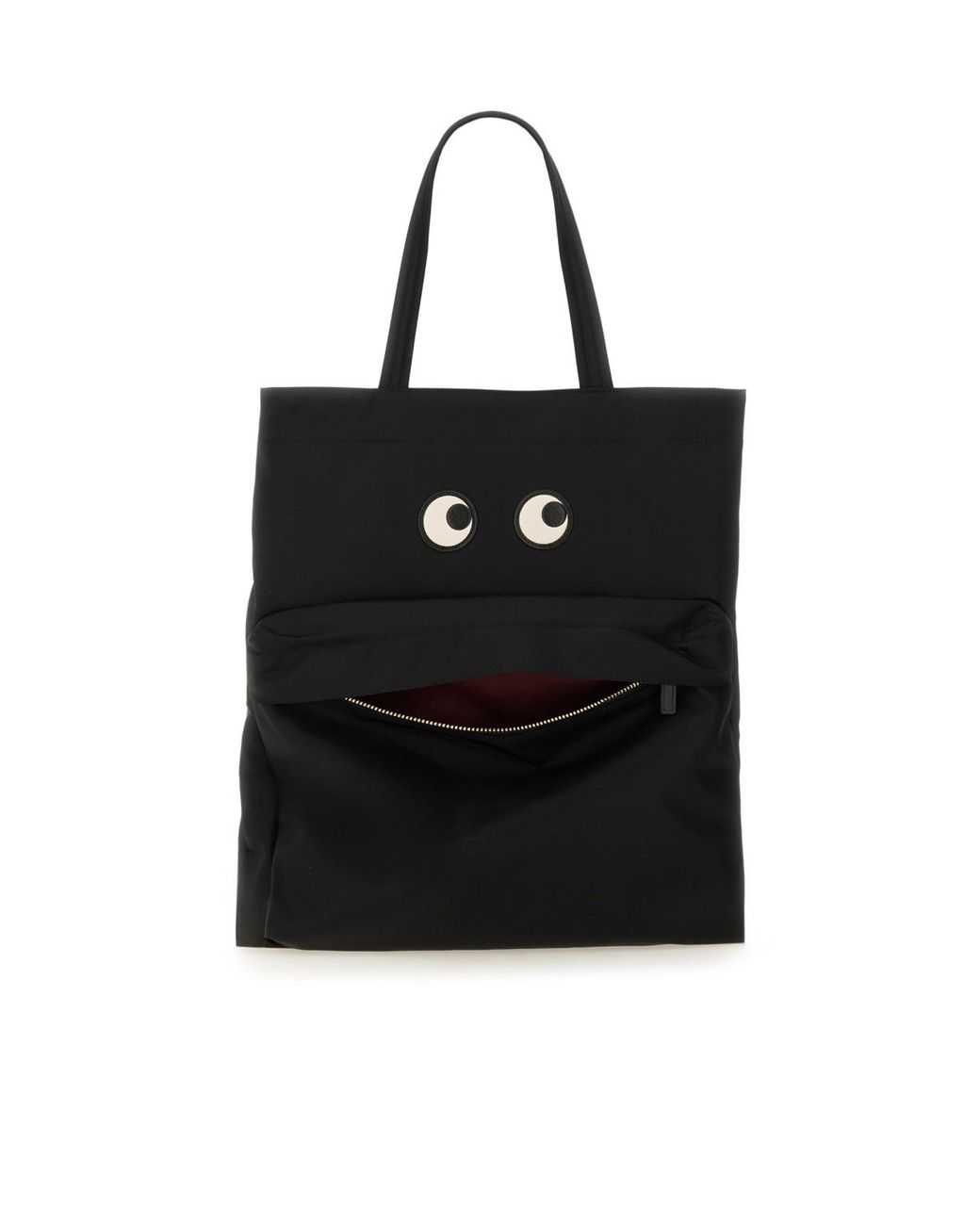 Anya Hindmarch Black Eyes Tote Bag