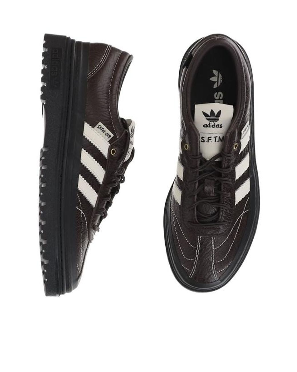 Adidas Brown Originals X Song For The Mute Low-Top Sneakers for men