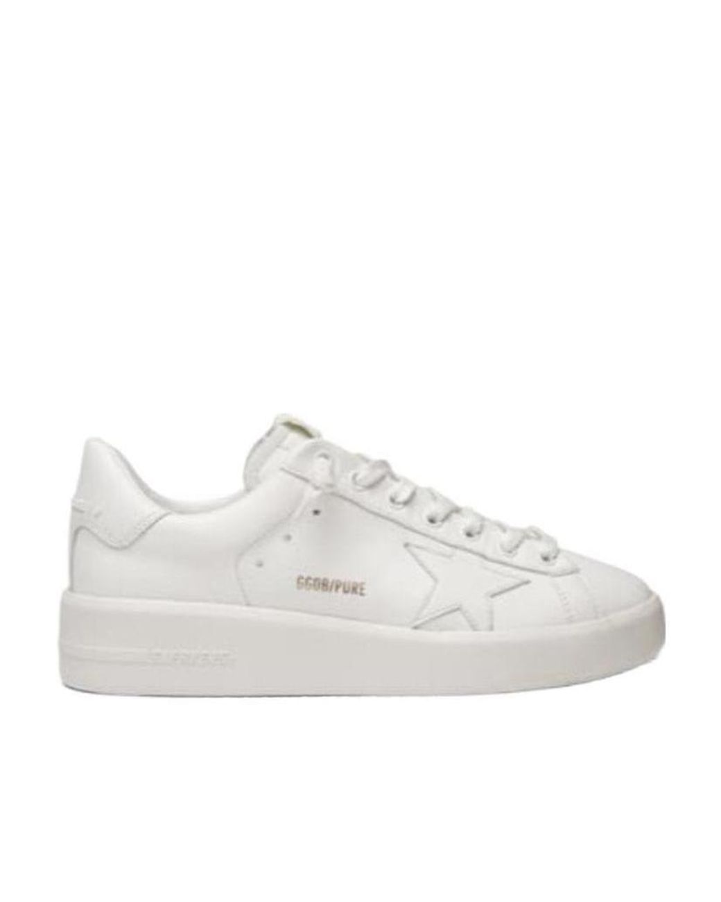 Golden Goose Deluxe Brand White Purestar Sneakers