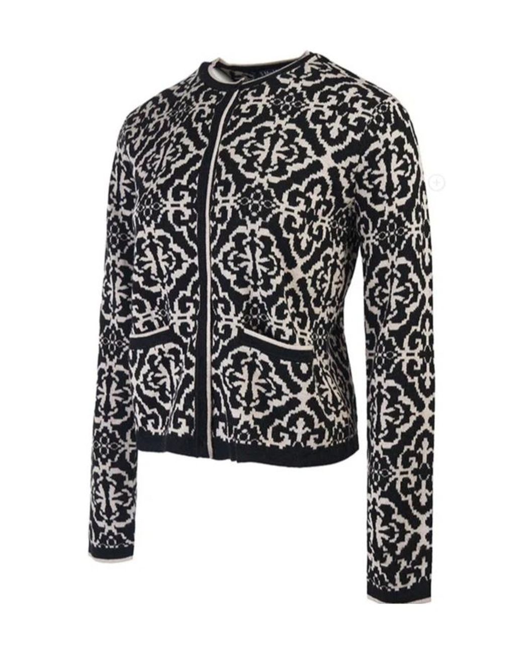 Max Mara Black Round-Collar And Long-Sleeved Sweater
