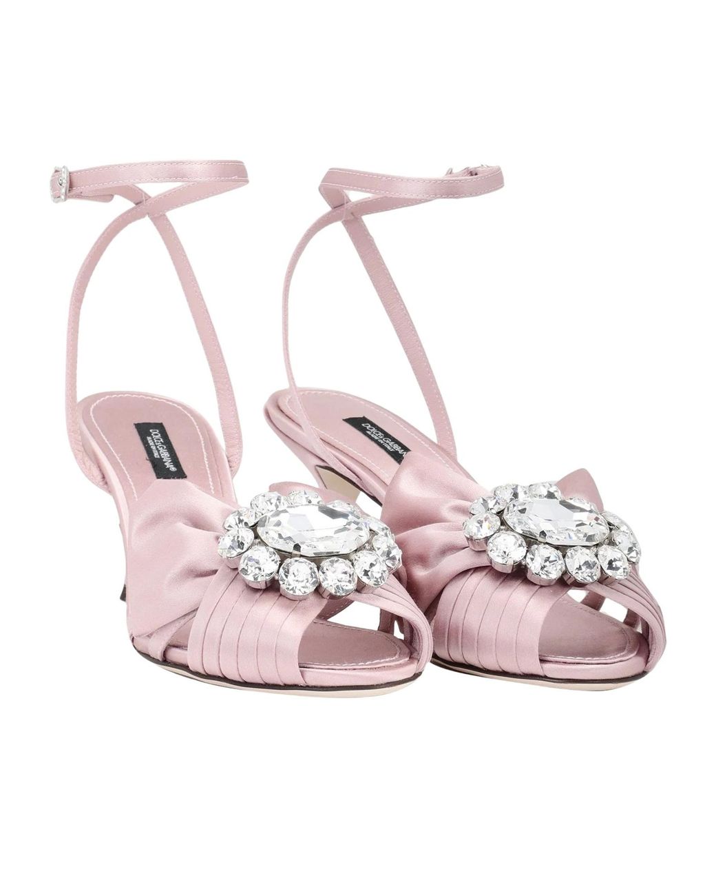 Dolce & Gabbana Pink Plain Colour Sandals