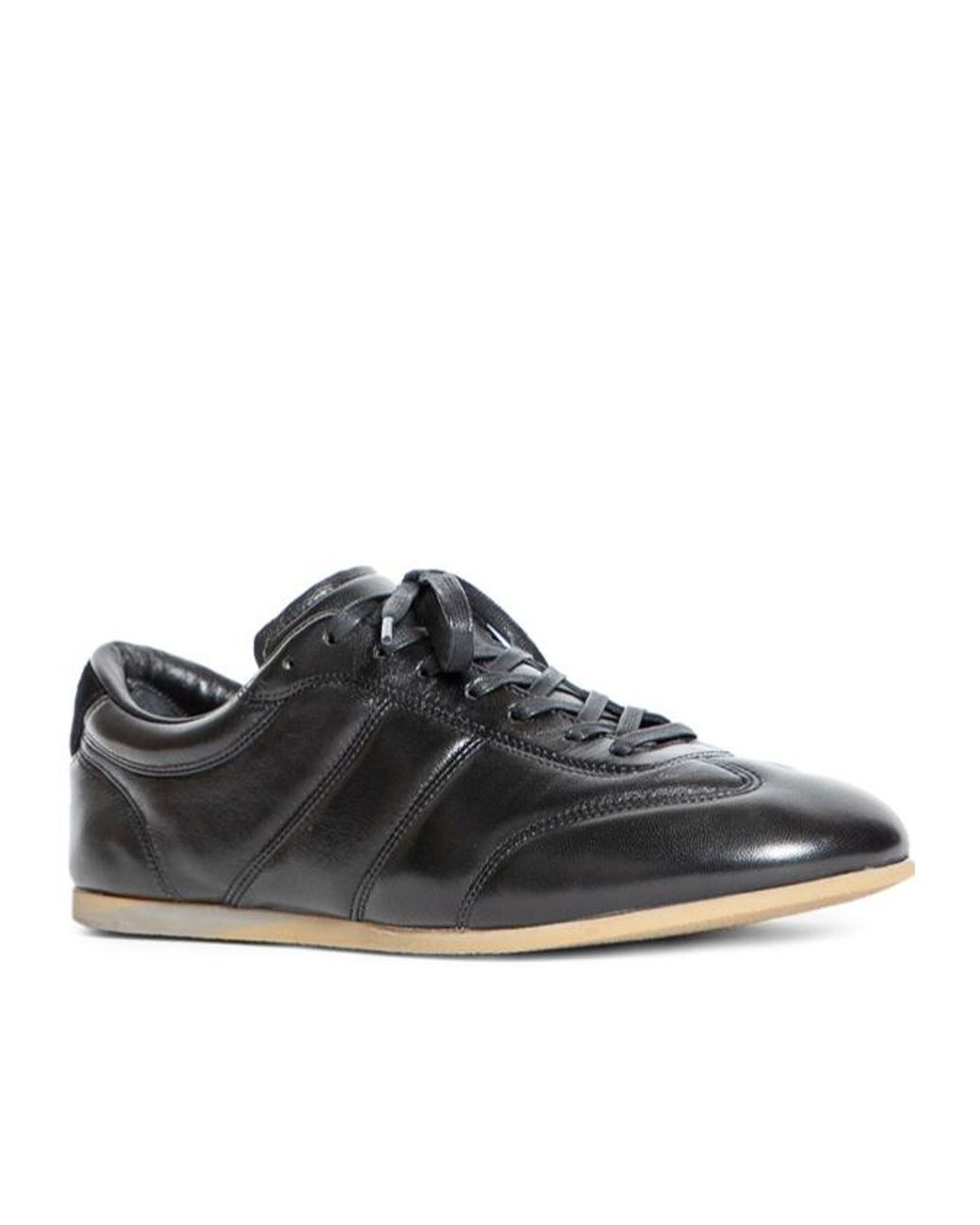 Lemaire Black Soft Runner Sneakers