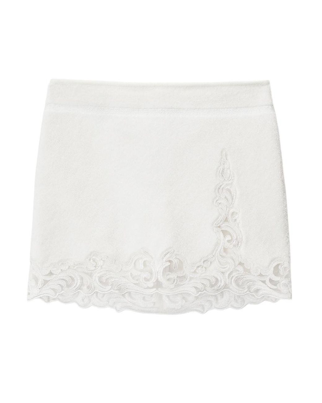 Alexander Wang White Mini Skirt