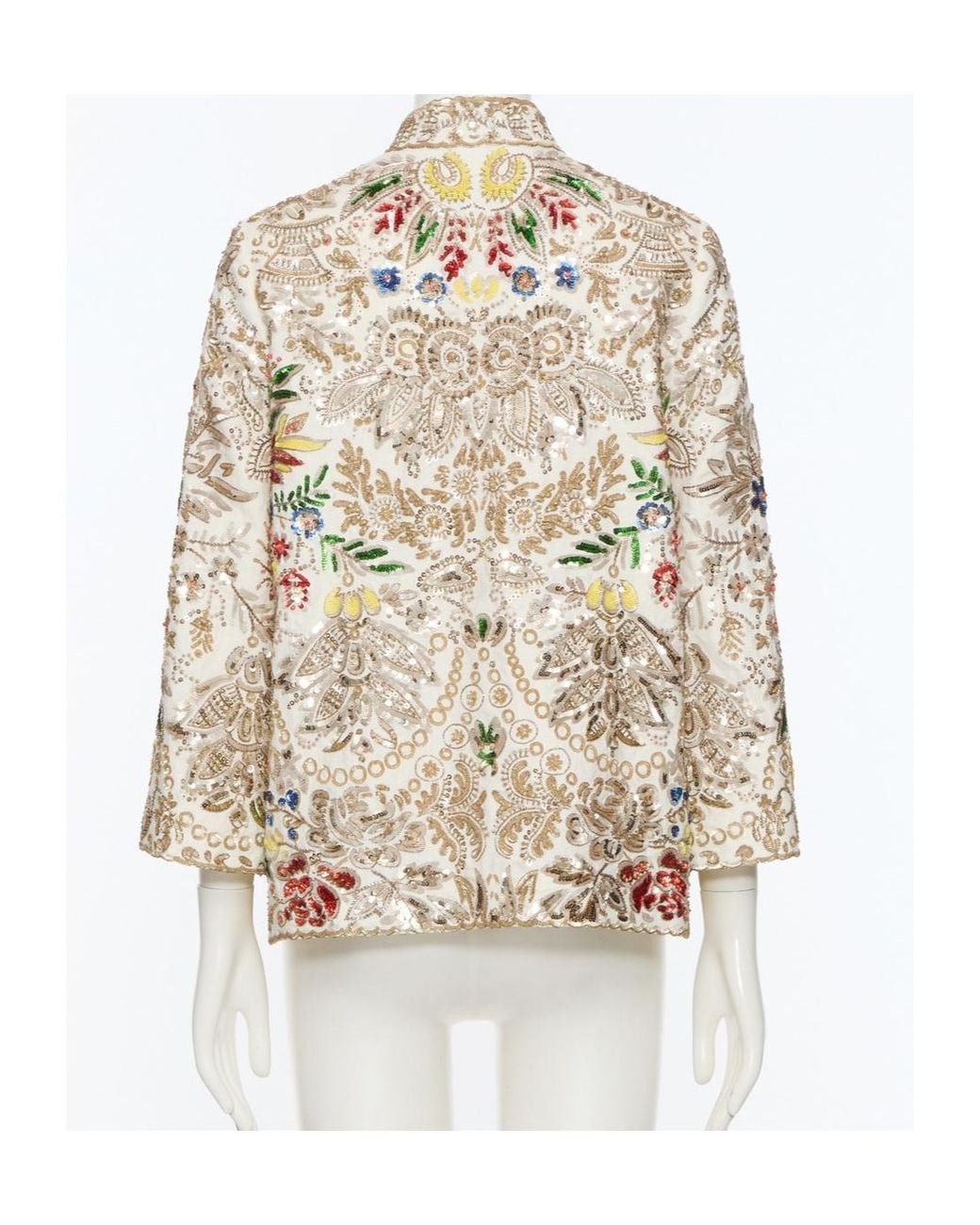 Valentino White Long-Sleeve Casual Jacket