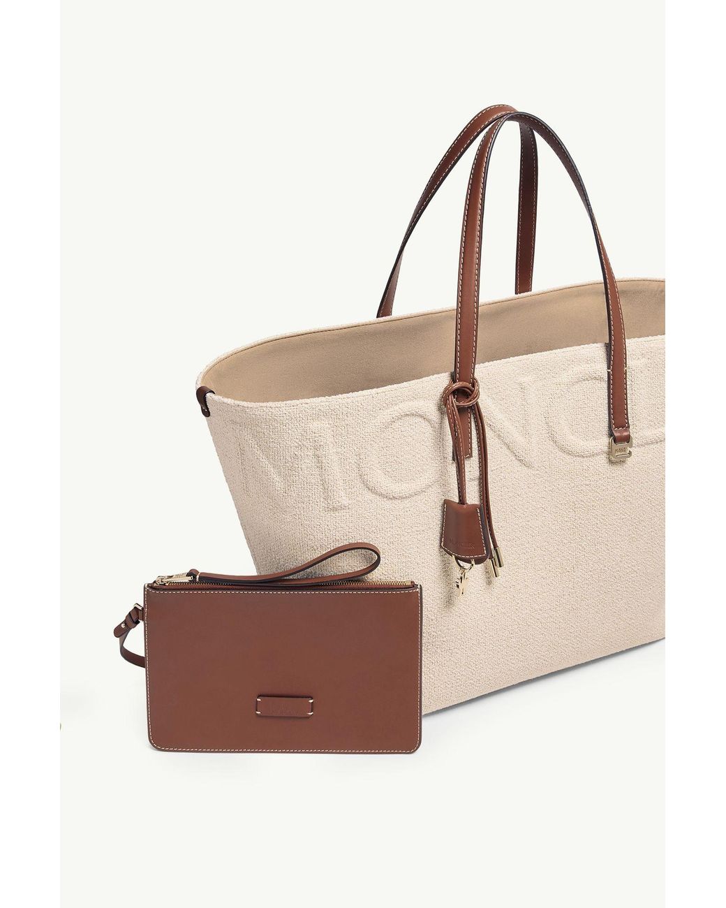 Moncler Natural Very Terry Tote Bag