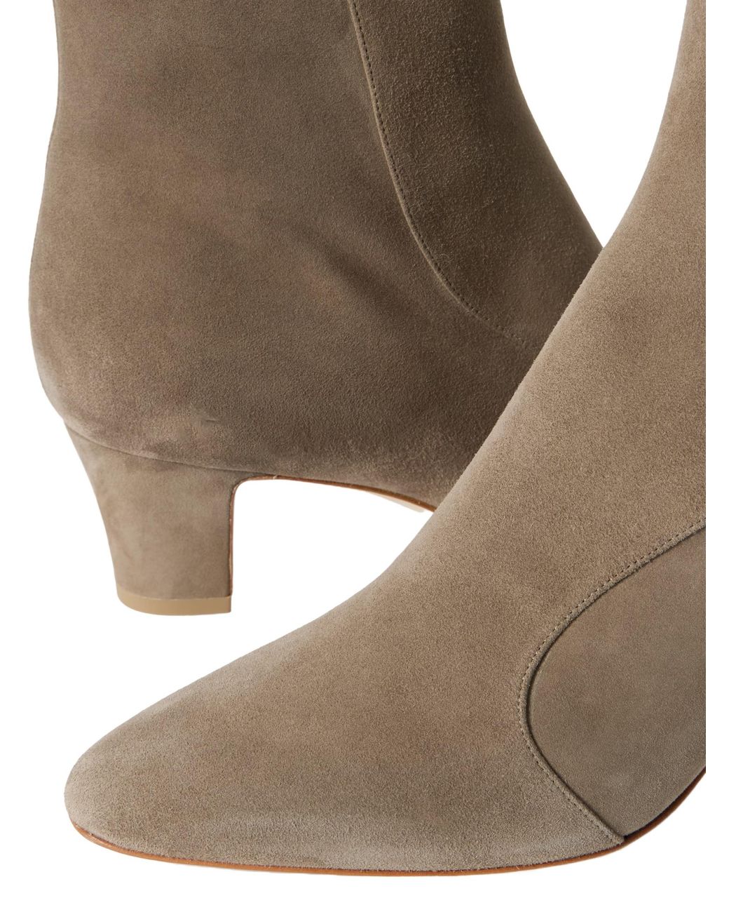 Manolo Blahnik Brown Suede Ankle Boots