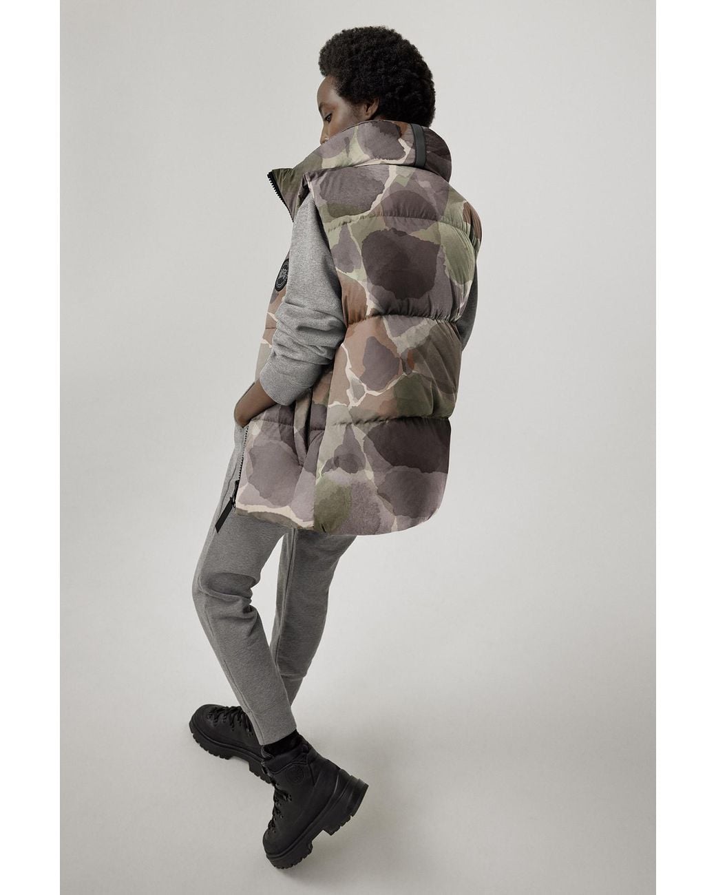 Canada Goose Natural Sleeveless Down Gilet for men