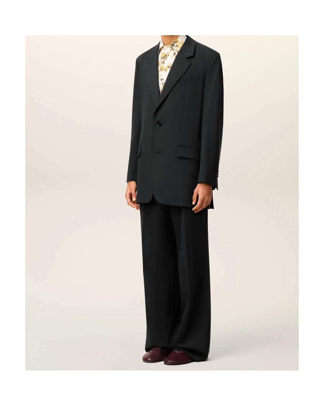 AMI Black Ami Single-Breasted Blazer for men