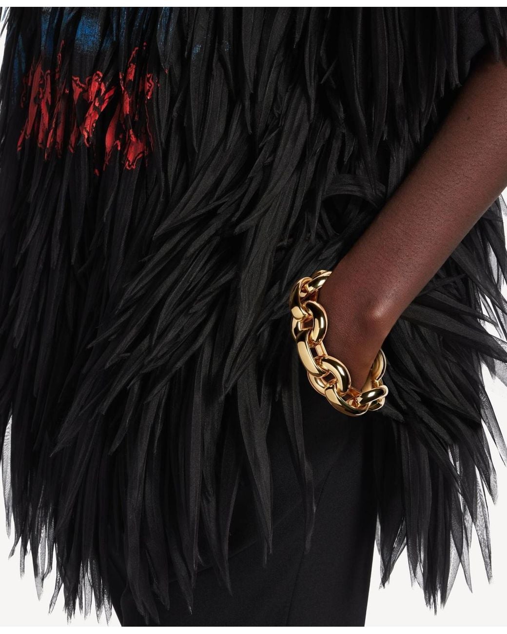 Balenciaga Multicolor Eisa Chain Bracelet