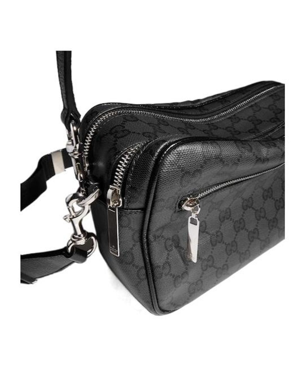 Gucci Black Essence Classic Small Crossbody Bag for men