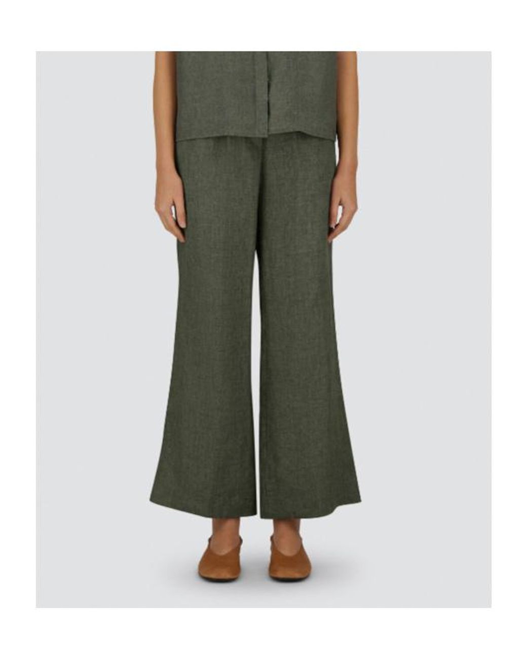 Herno Green Drawstring Trousers