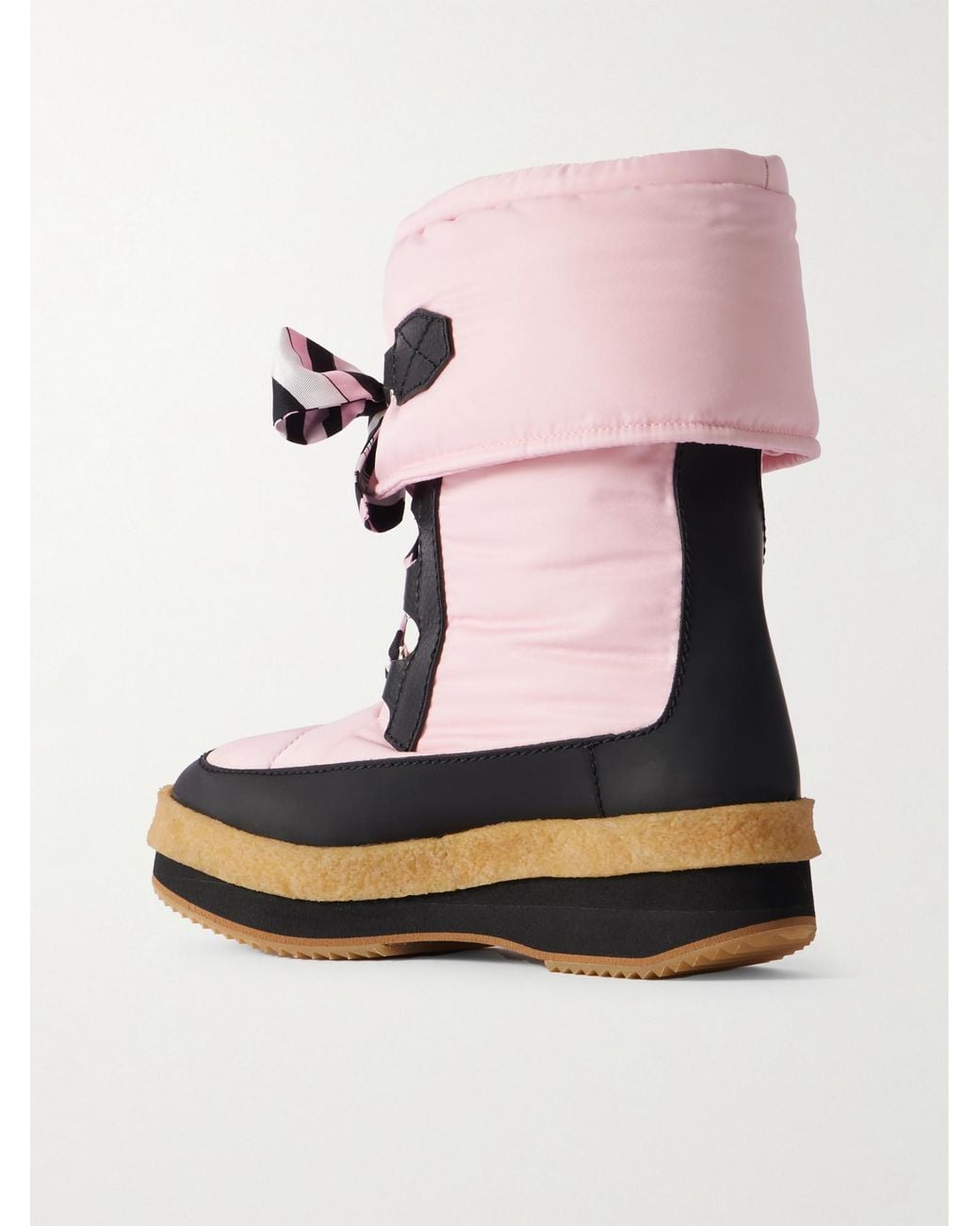 Emilio Pucci Pink Casual Snow Boots
