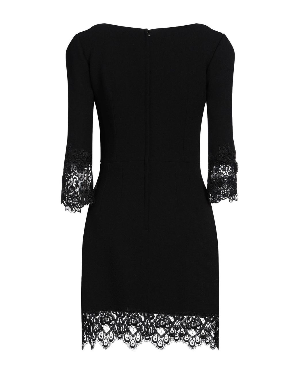 Dolce & Gabbana Black Solid Color Dress