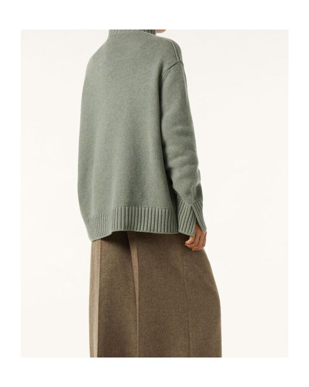 Loro Piana Green Parksville Turtleneck