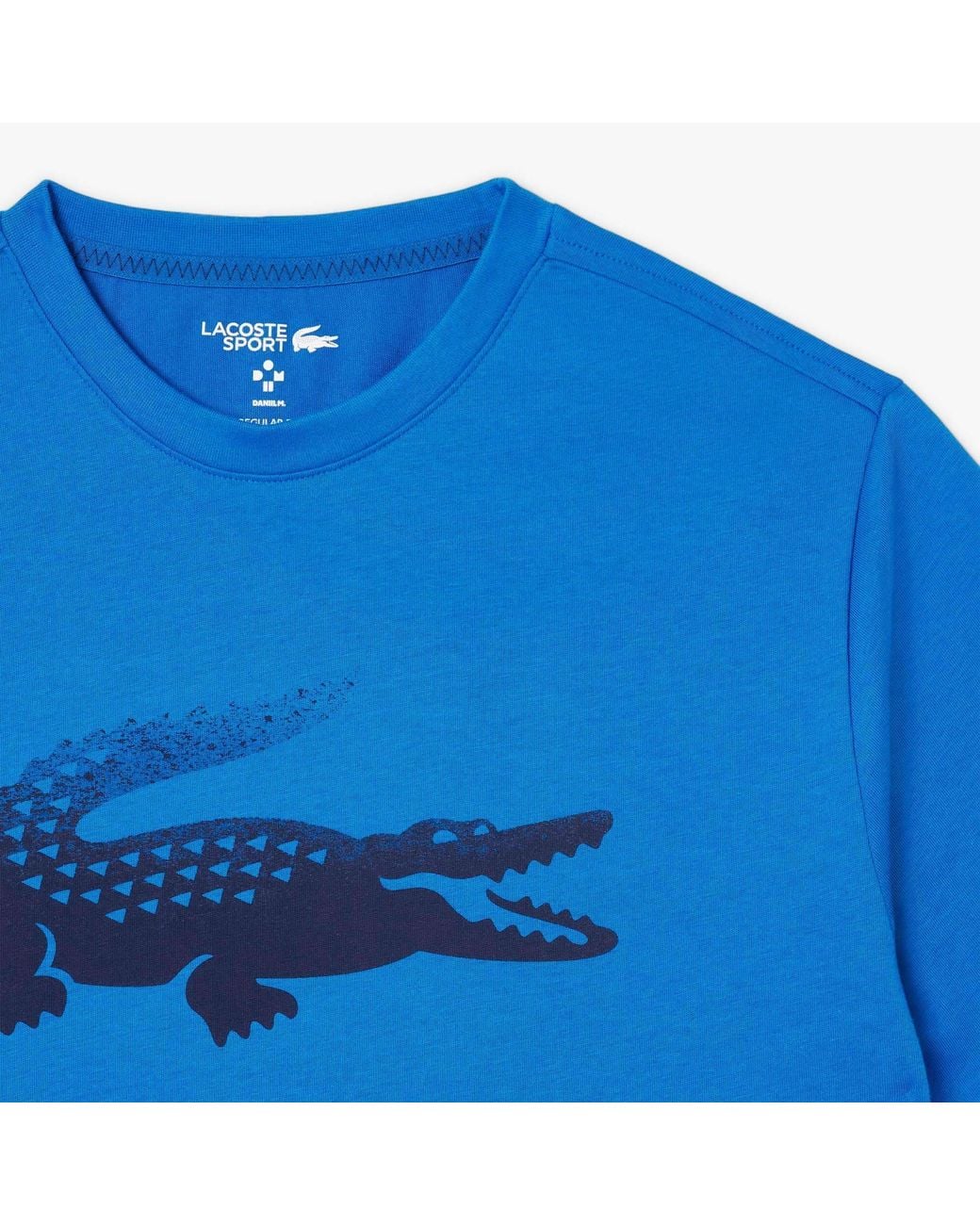 Lacoste Blue Crewneck Shortsleeve Tshirt for men