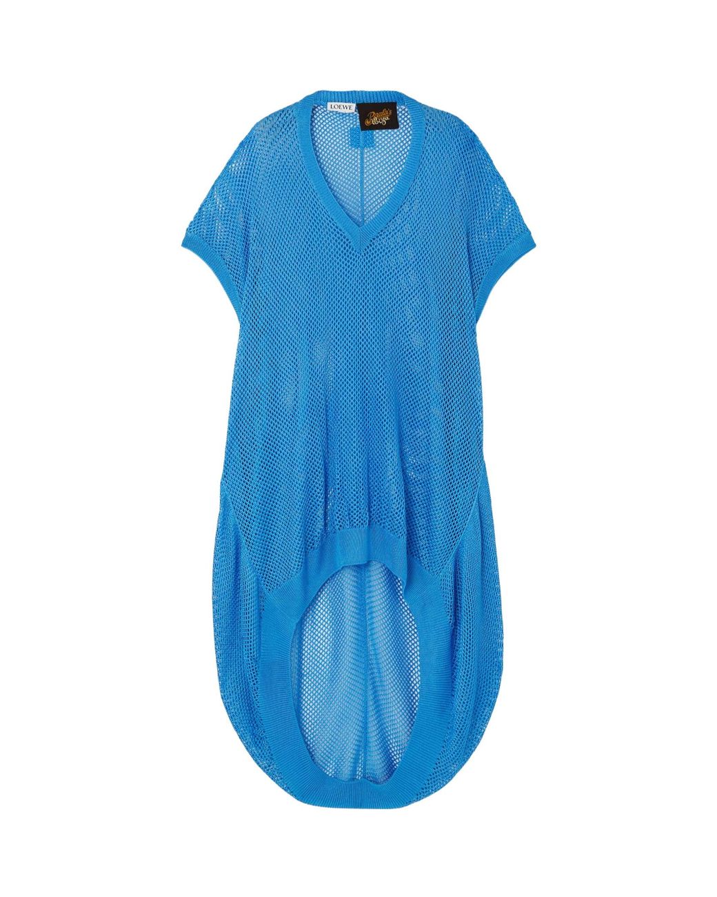 Loewe Blue Asymmetrical Dress