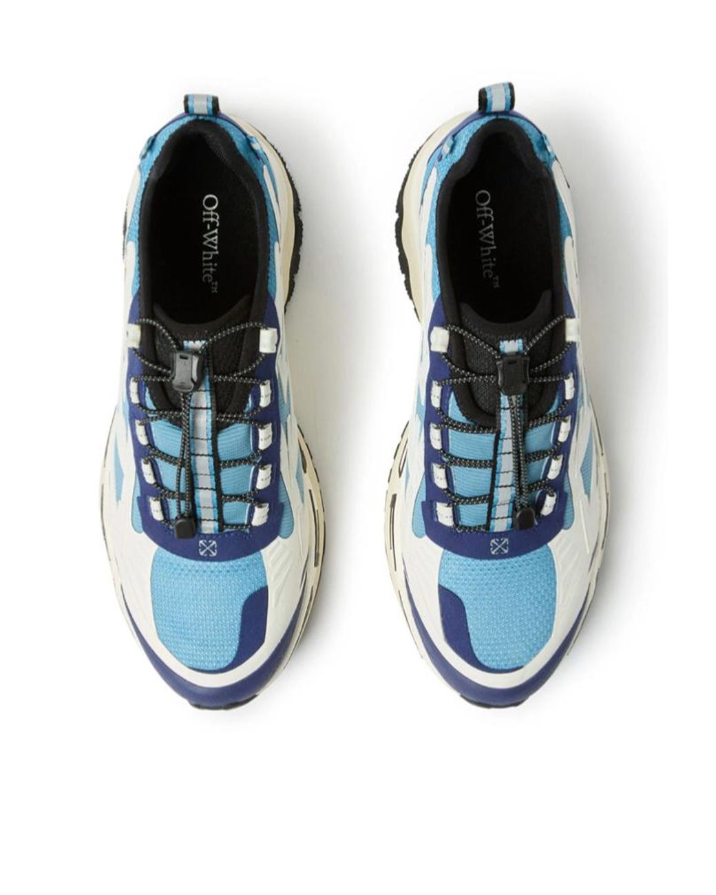 Off-White c/o Virgil Abloh Blue Be Right Back Trail Low Sneakers for men