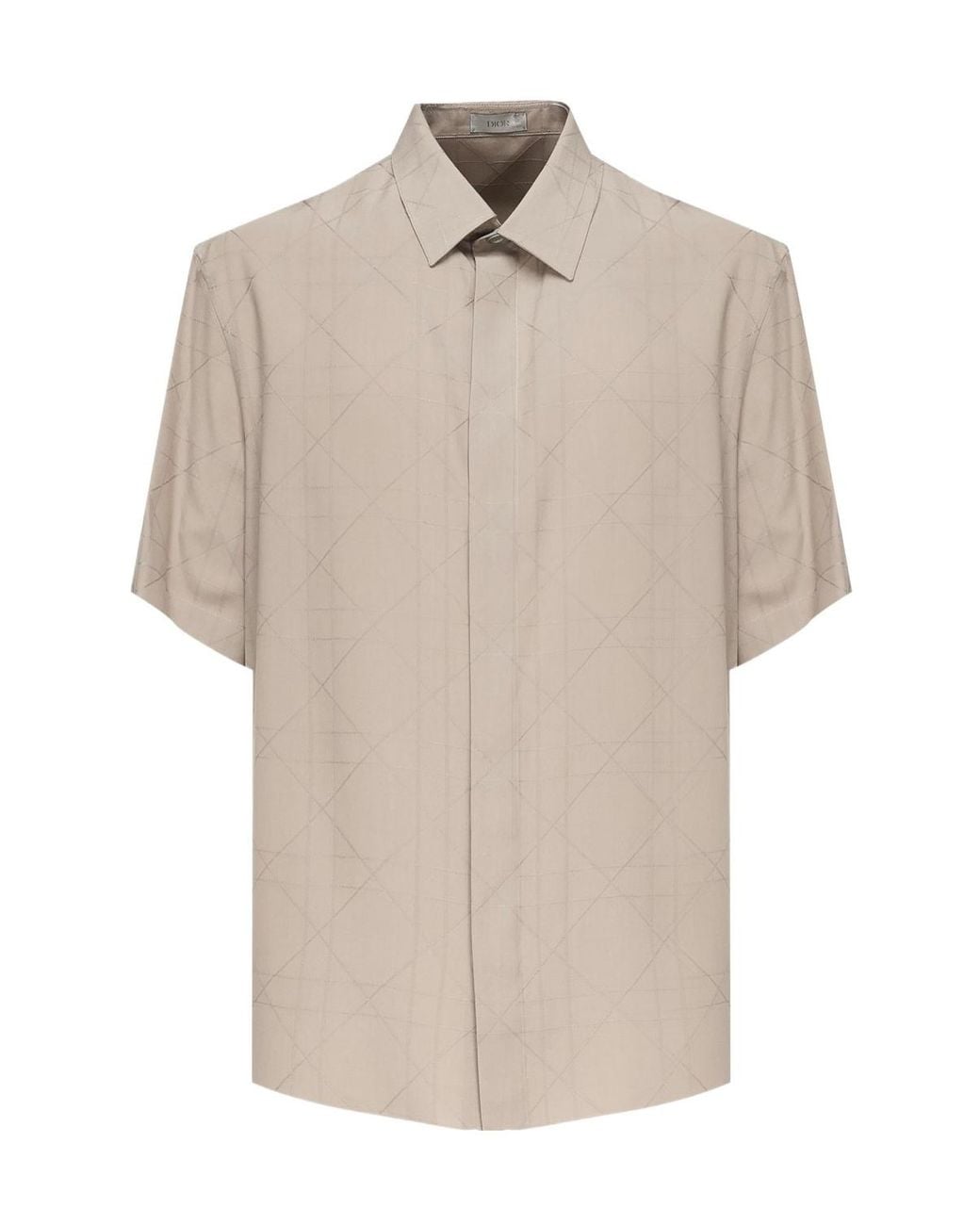 Dior White Homme Icons Short-Sleeved Shirt for men